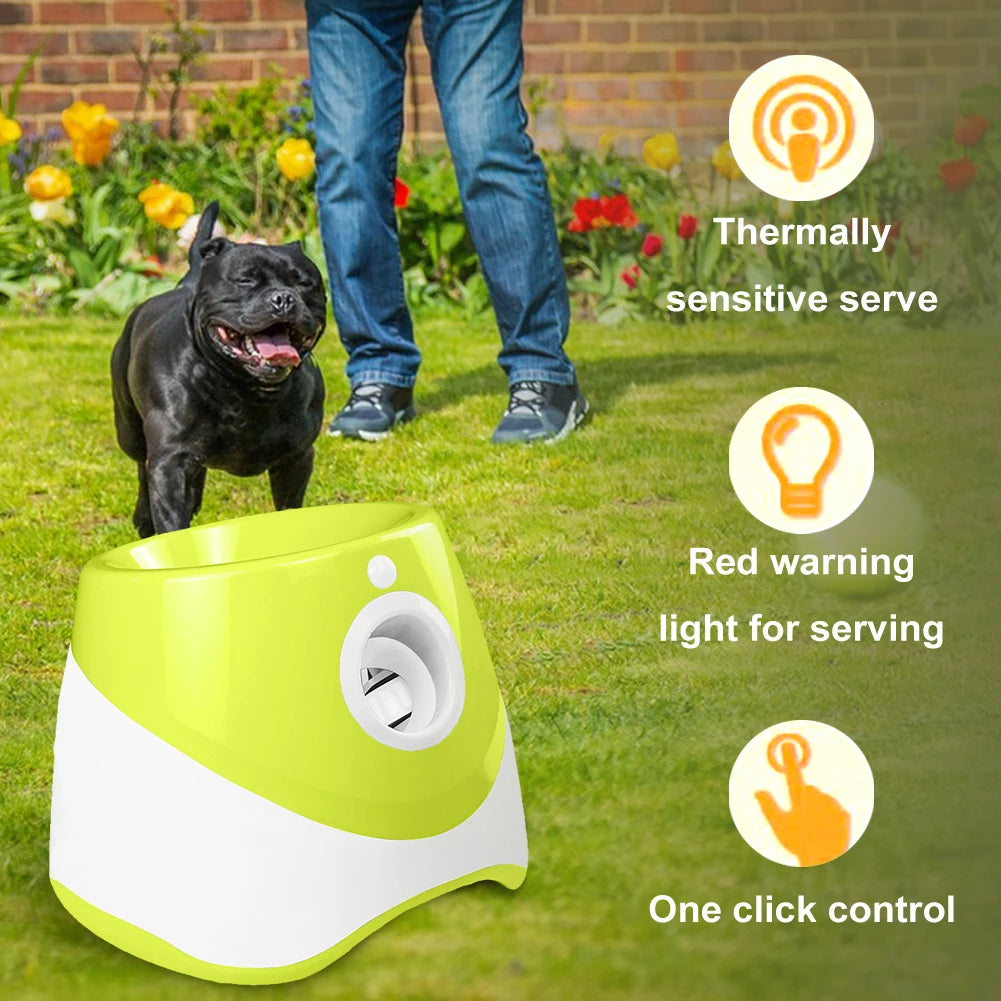 ALLOYSEED Automatic Dog Ball Launcher For Pet Toys