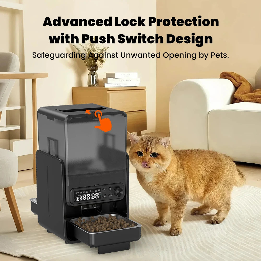 Cityflee Smart Pet Feeder Automatic With Timed Quantitative Feeding