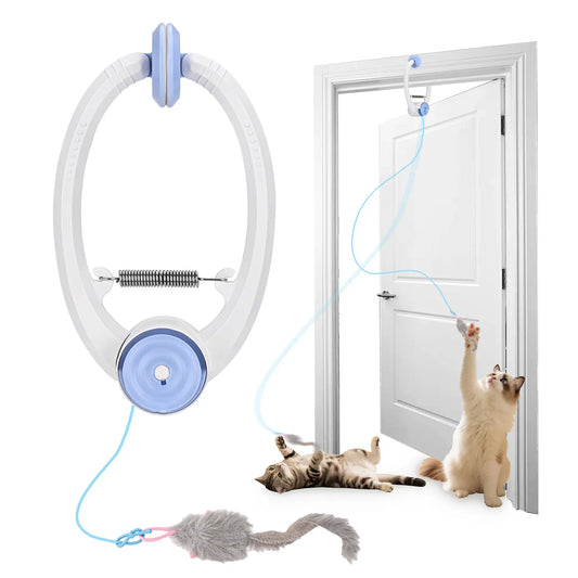Cityflee Electric Door Hanging Cat Toy USB Rechargeable Interactive