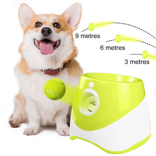 ALLOYSEED Automatic Dog Ball Launcher For Pet Toys