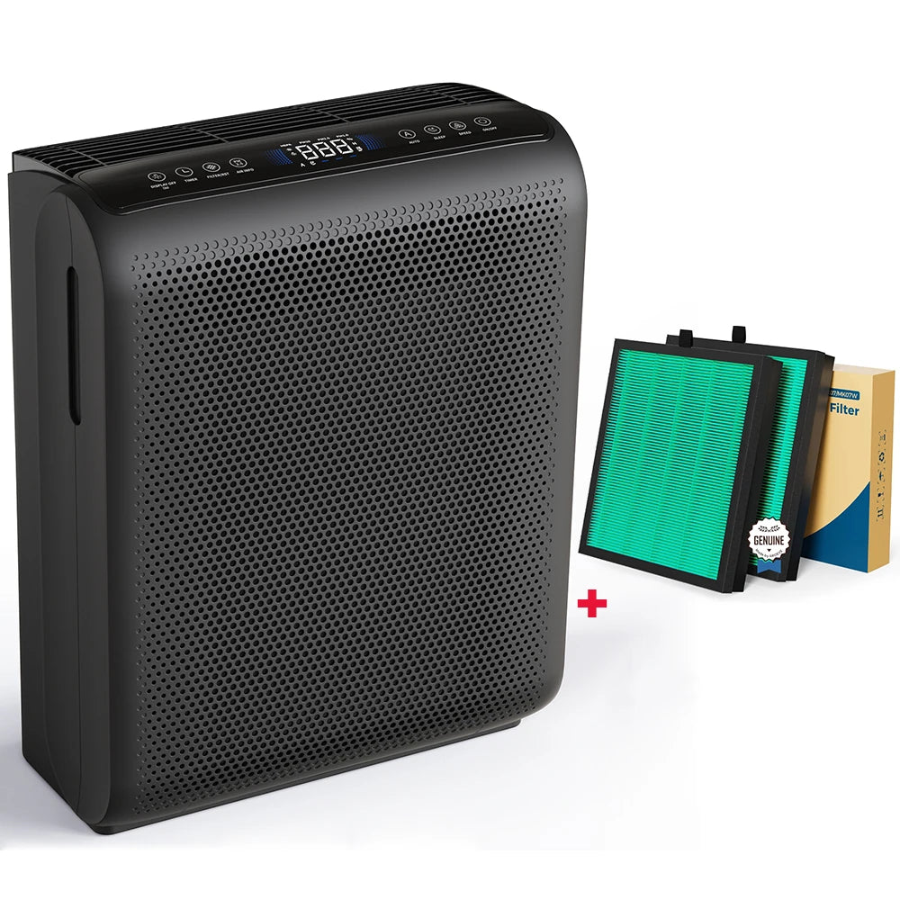 AROEVE Air Purifier Pet Dander Pollen Smoke 3 Speed Timer