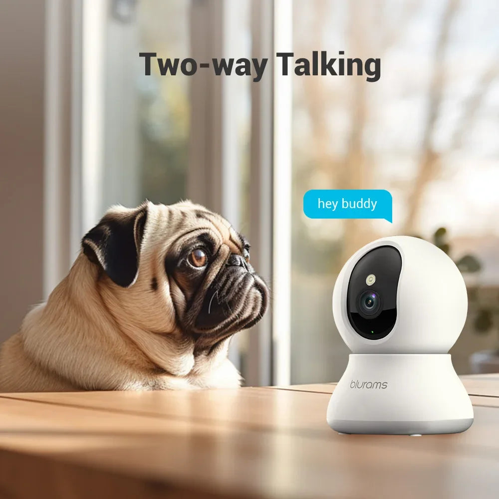 BoyKeep Blurams Indoor Security Camera 2K With Motion Detection And Two Way Audio